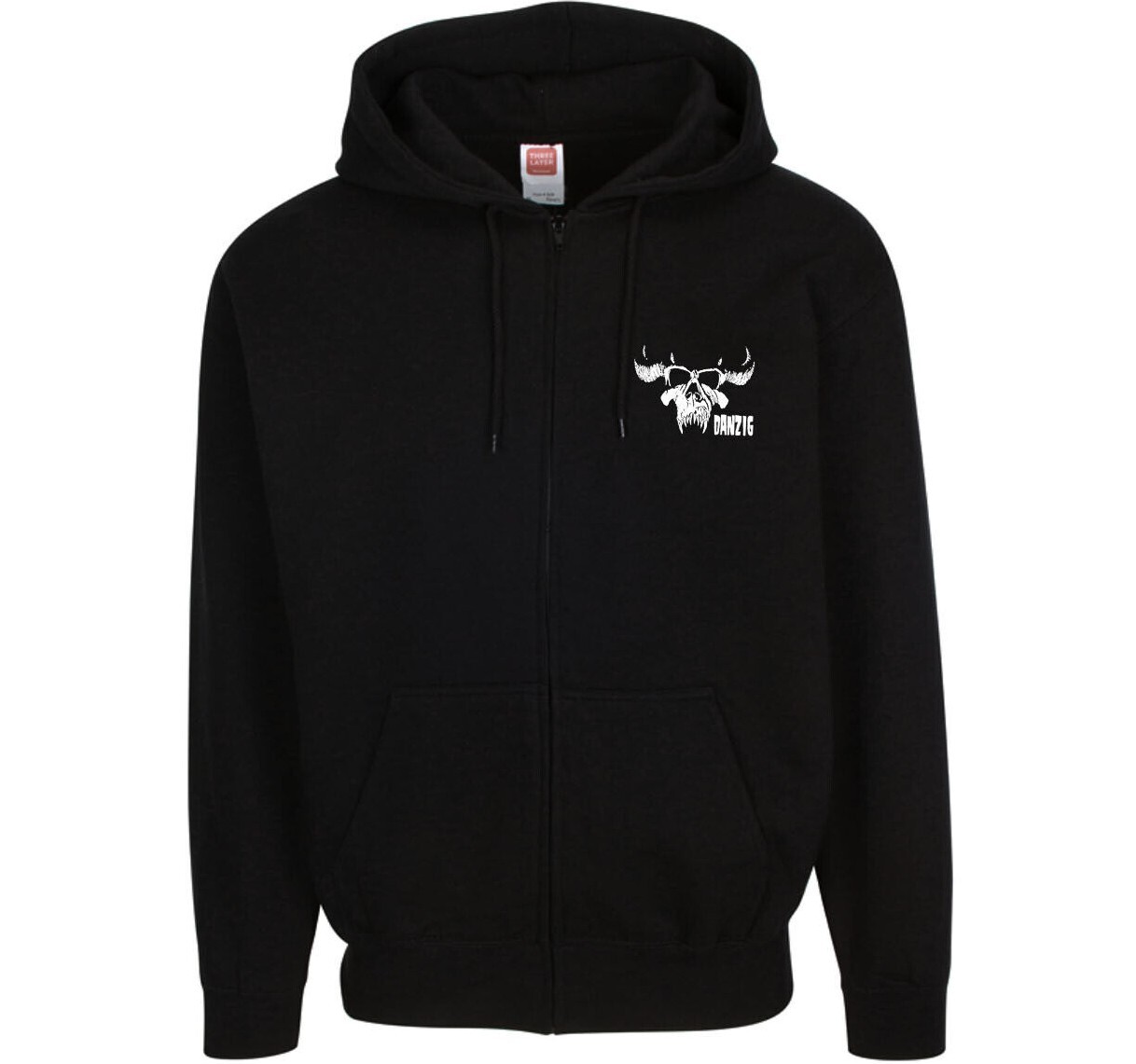 Danzig Heavy Metal Band Men’s Black Zip Hoodie (Multiple Variations)