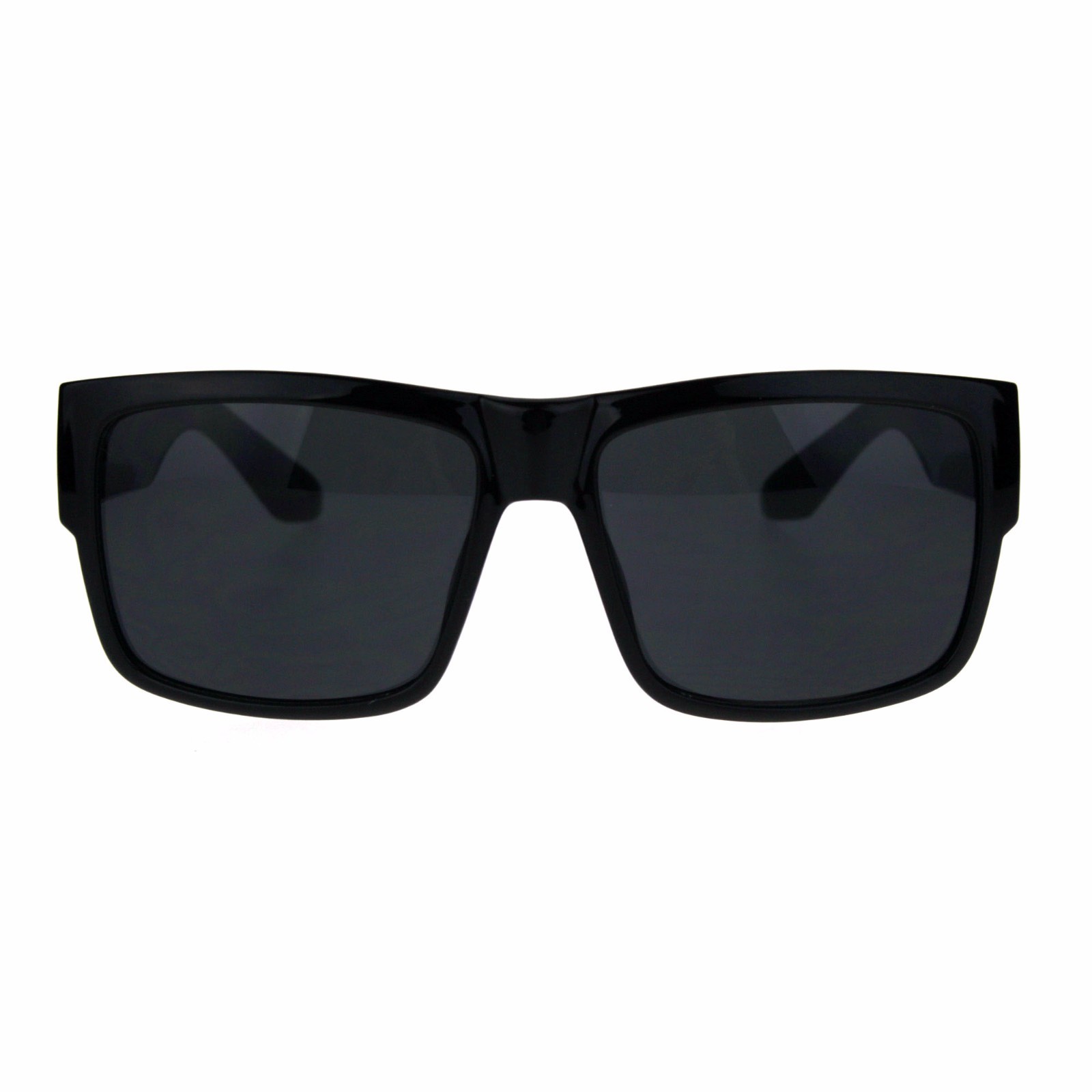Mens Square Rectangular Sunglasses Classic Simple Style Shades UV 400