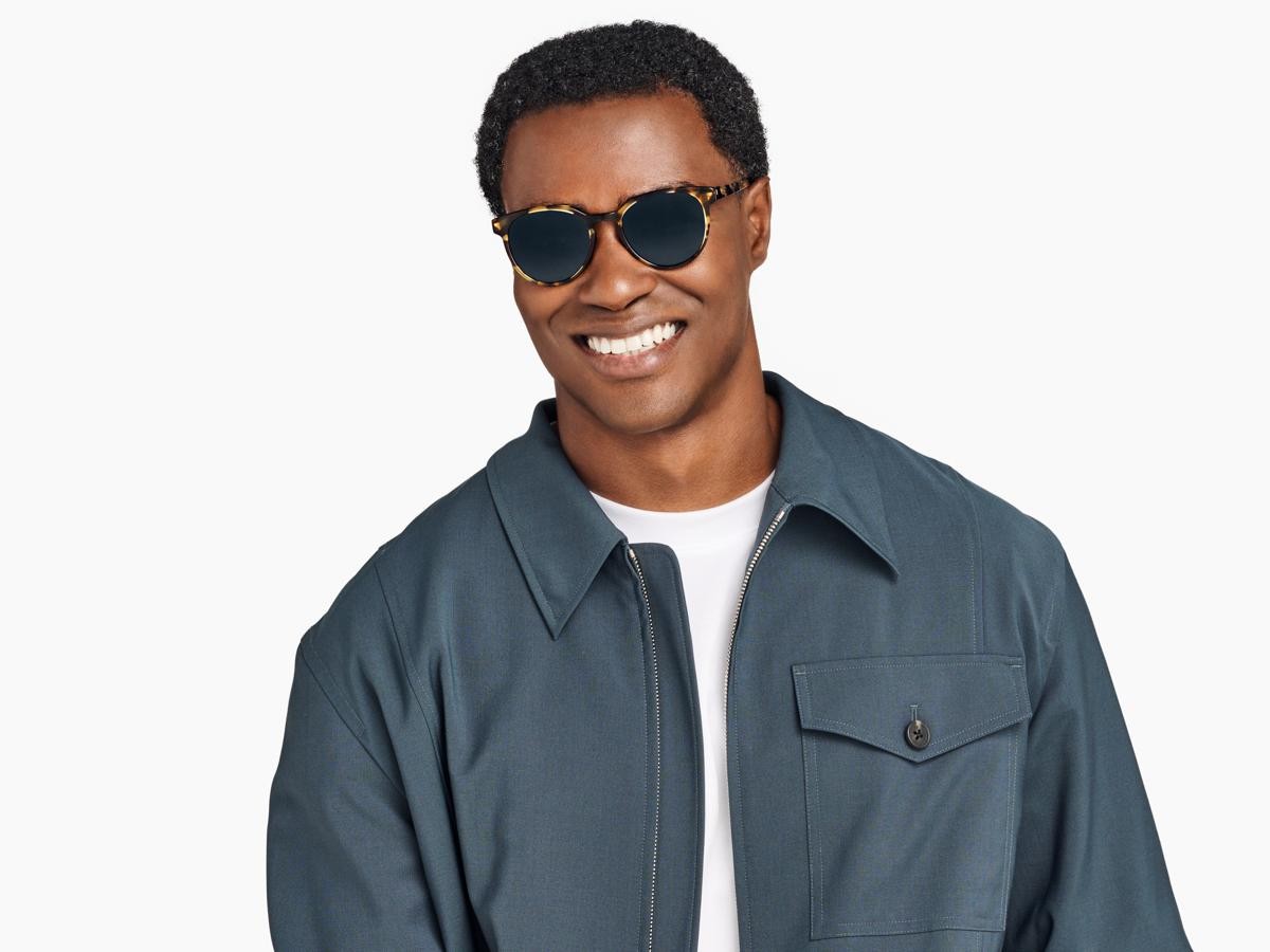 Warby Parker WRIGHT LBF Sunglasses WALNUT TORTOISE Medium