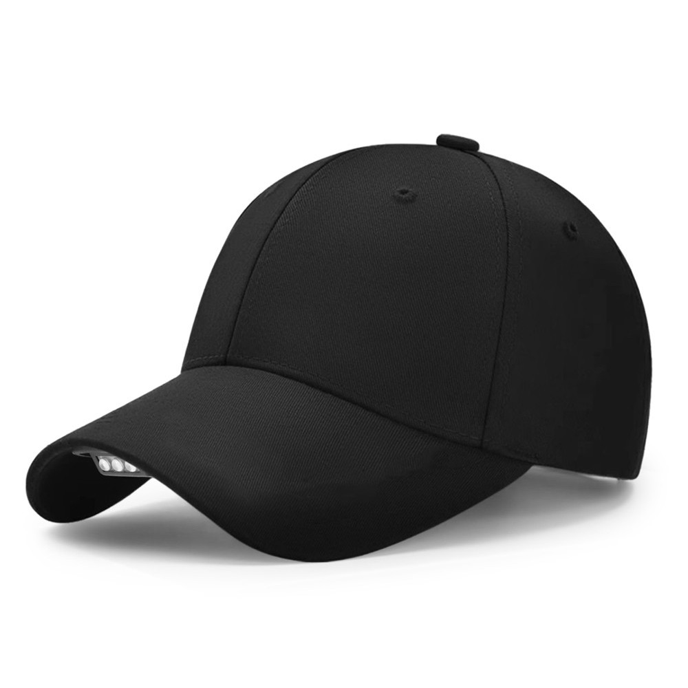 1/2PC LED Baseball Cap w/ Light Rechargeable for Outdoor Fishing Running Jogging