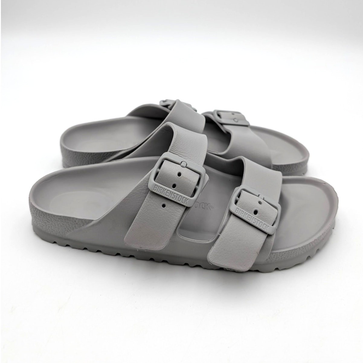 Birkenstock Arizona Essentials EVA Sandals Unisex Stone Coin Size US W6/M4 EU37