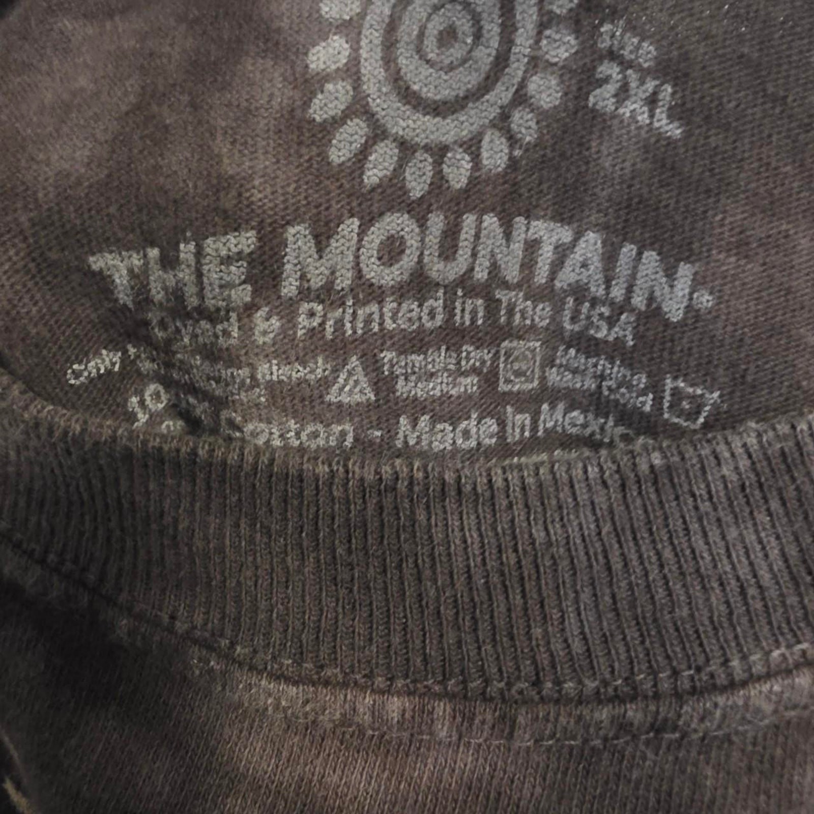 2013 The Mountain Pitbull Graphic Tie Dye Tee
