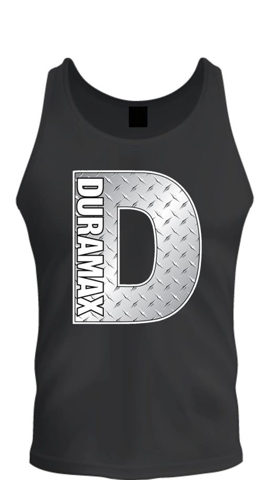 Duramax Diesel Metal Plate Style Truck Lover Tank Top Sleeveless