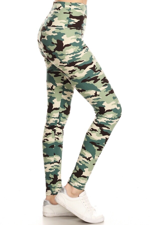 Buttery Soft High Waist Leggings PATTERNED regular & + sizes available!!