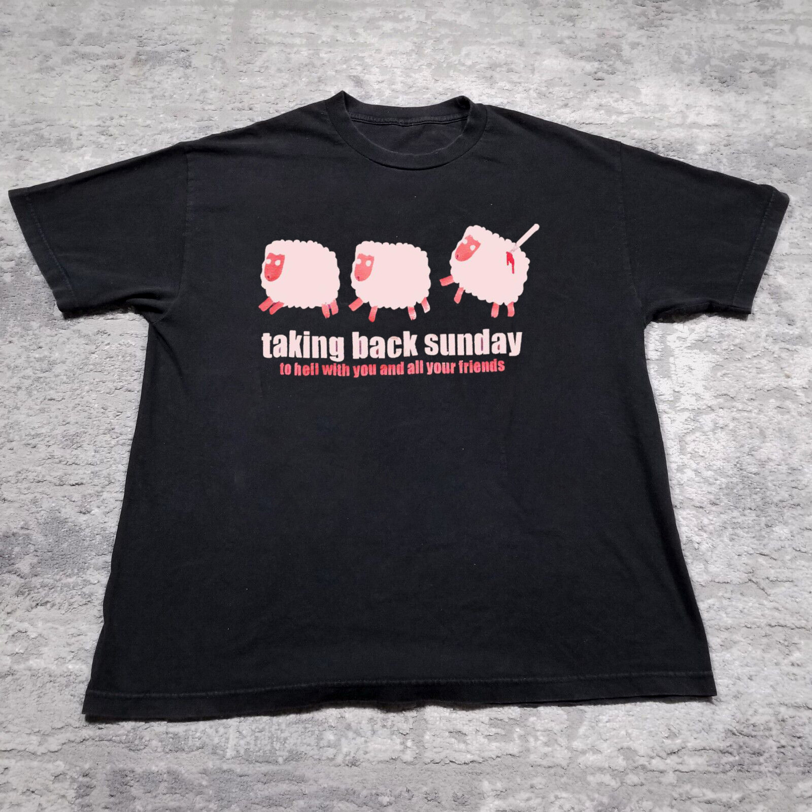 Sheep Taking Back Sunday you and all your friends T-Shirt All Size BT008