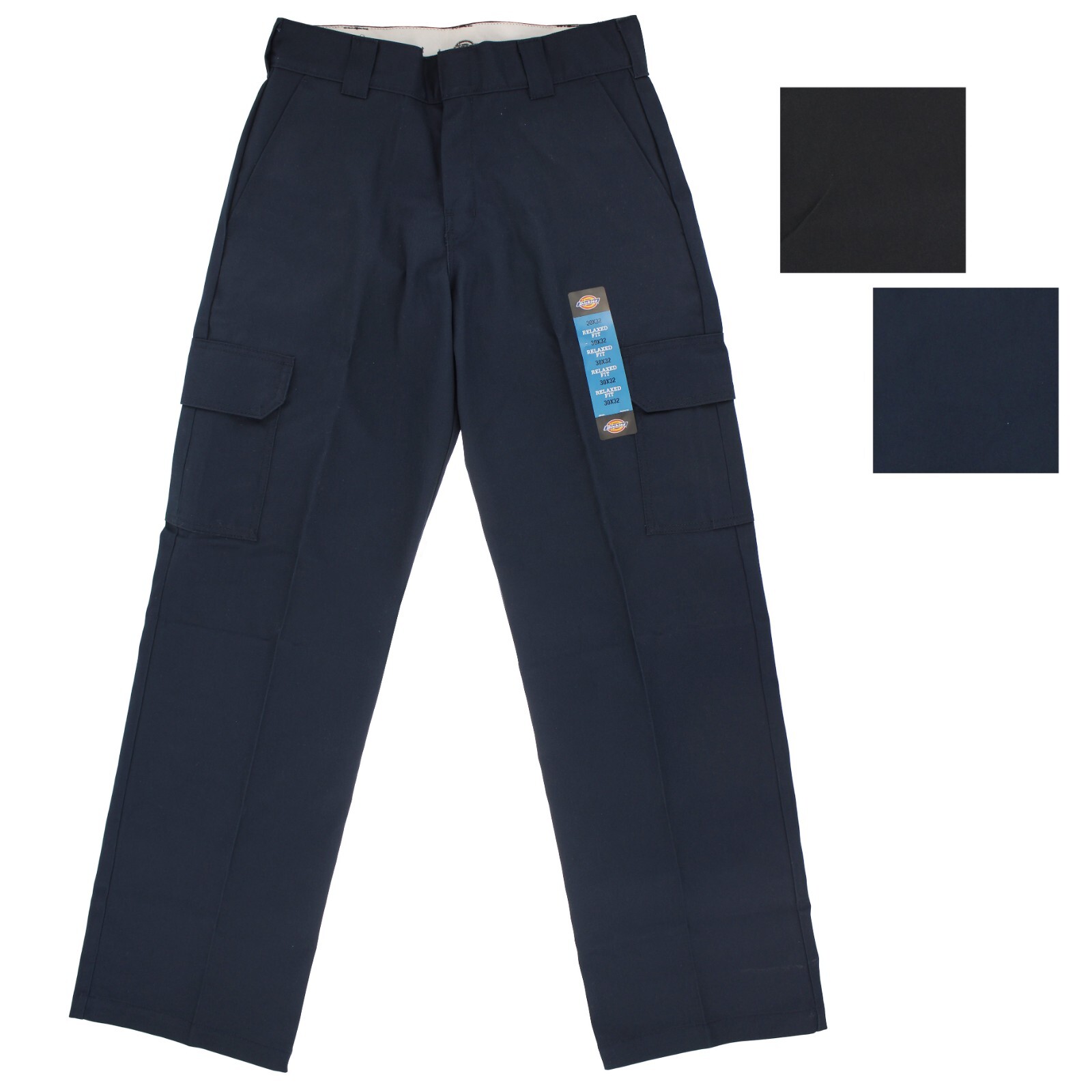 Dickies Men’s Cargo Pants Relaxed Fit Straight Leg 6 Pockets