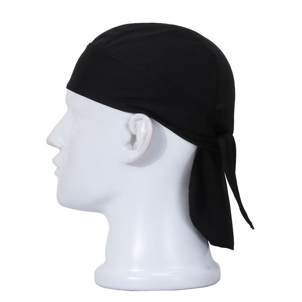 Do Rag Skull Cap Sweat Wicking Doo Rags Cooling Helmet Liner Hat Cycling Bandana