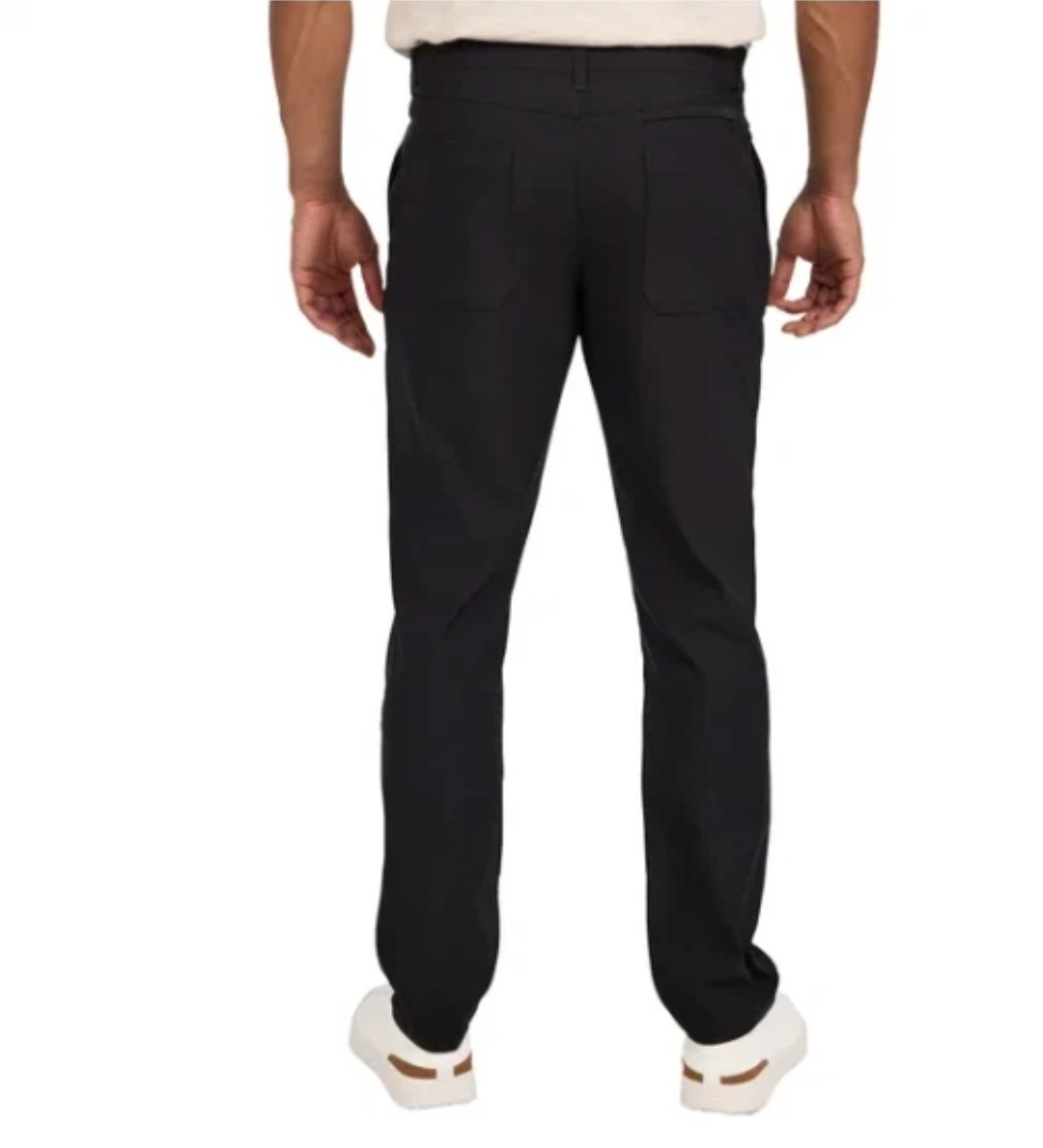 Weatherproof Men’s Hybrid Tech Pant Black Size 36×30 Tapered Leg Zip Pocket