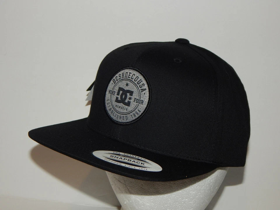 DC Shoes Snappy Guilder Hat / Cap Adjustable Snapback Flatbill Yupoong Classics