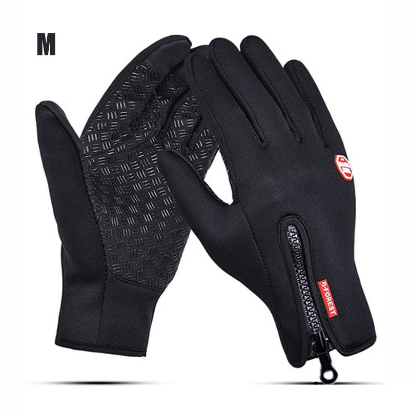 Windproof Waterproof Winter Gloves Touch Screen Lined Warm Men Women 7Color Pair