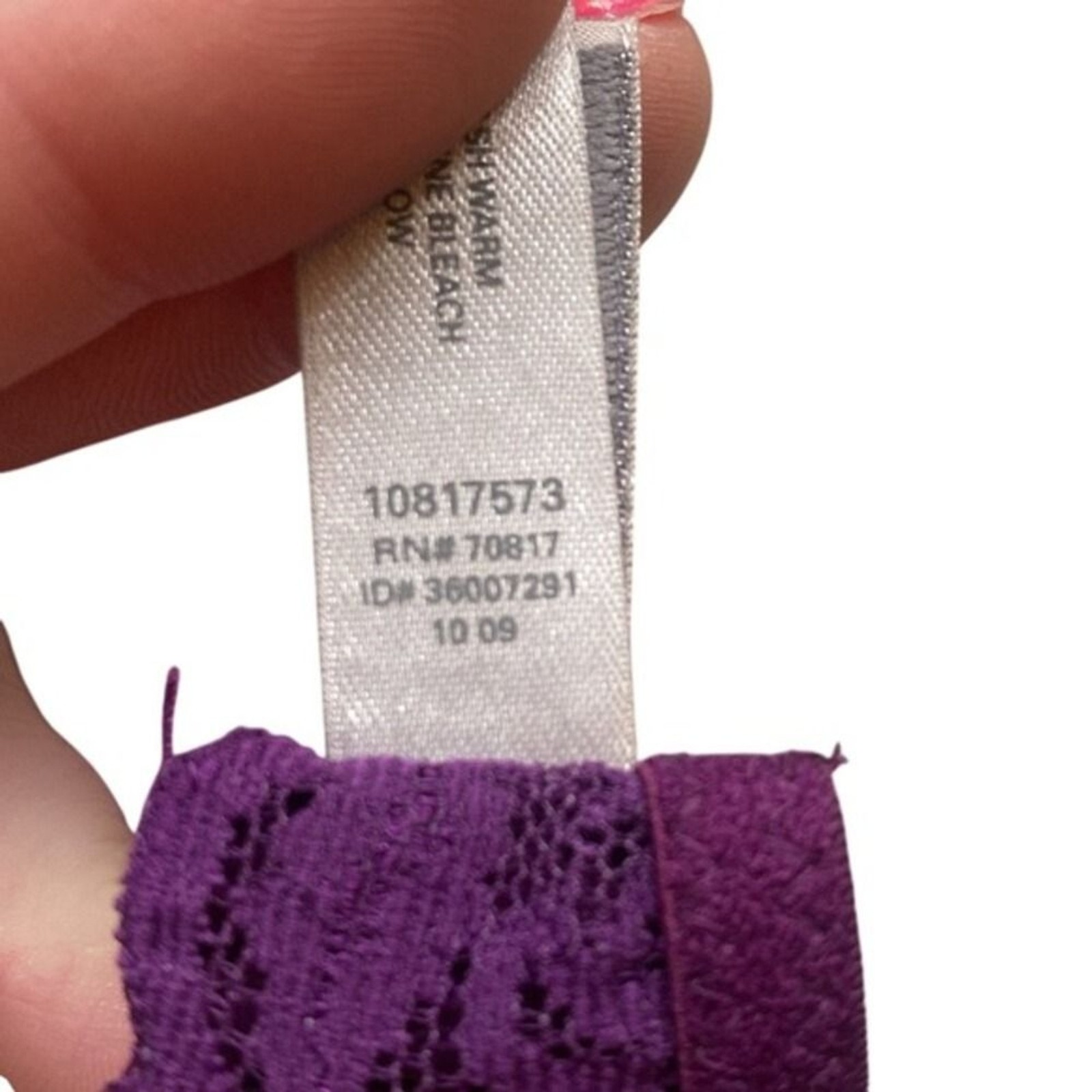 Victoria’s secret Purple Lace Bralette Medium‎ M
