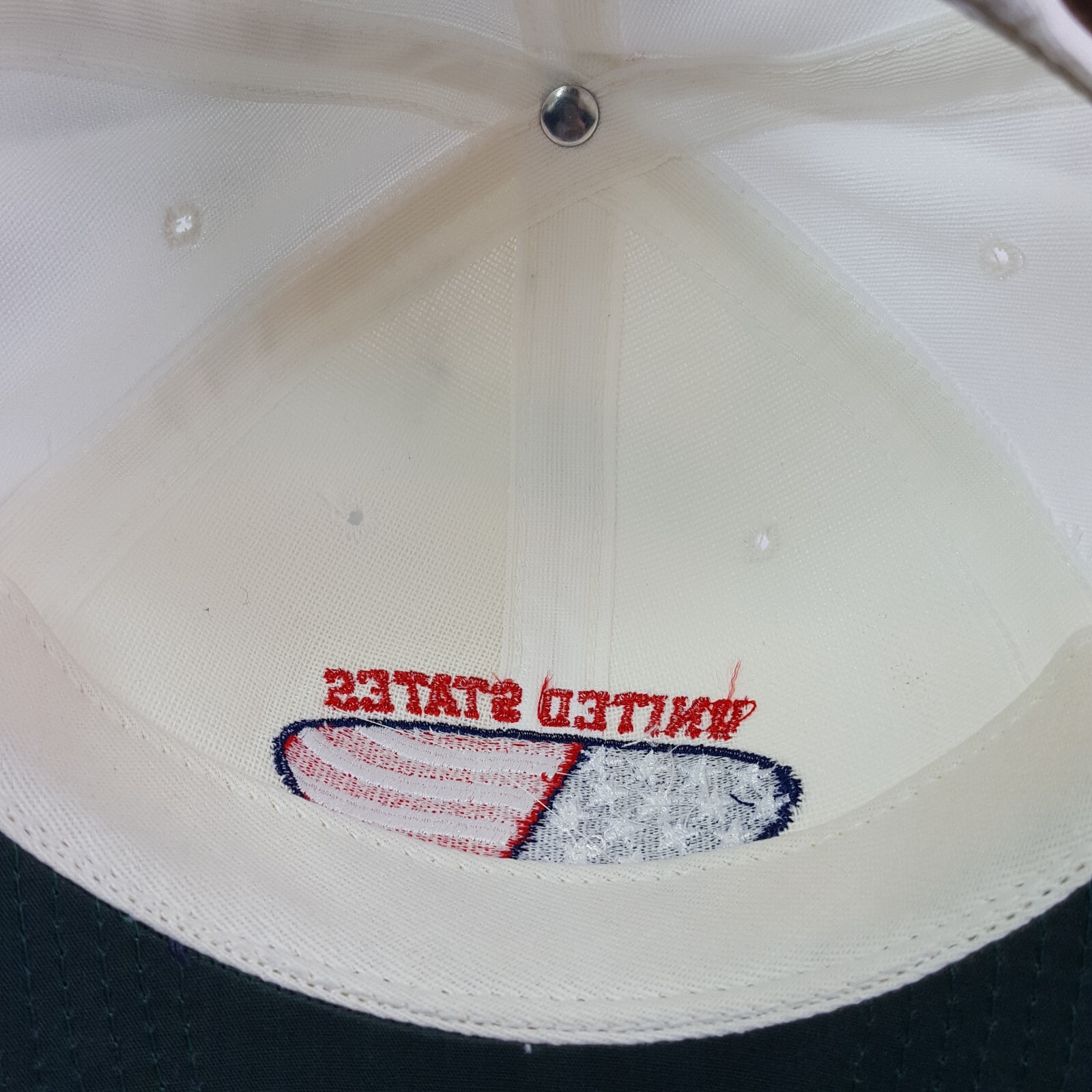 Vintage United States Of American USA Made Snapback Hat Baseball Cap Patriotic