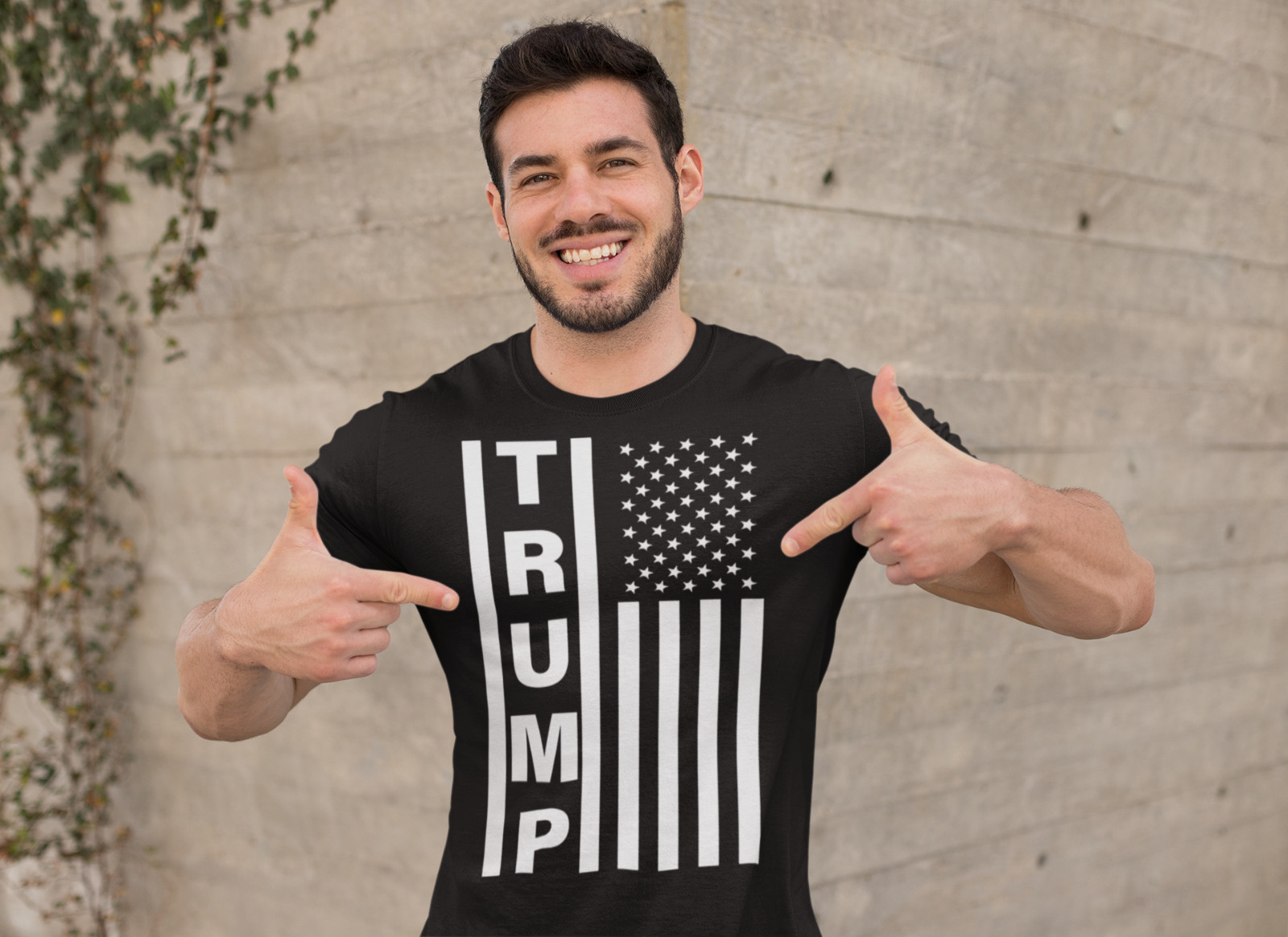 Trump USA Flag MAGA 2020 Shirt Republican Election KAG Political Men’s T-Shirt