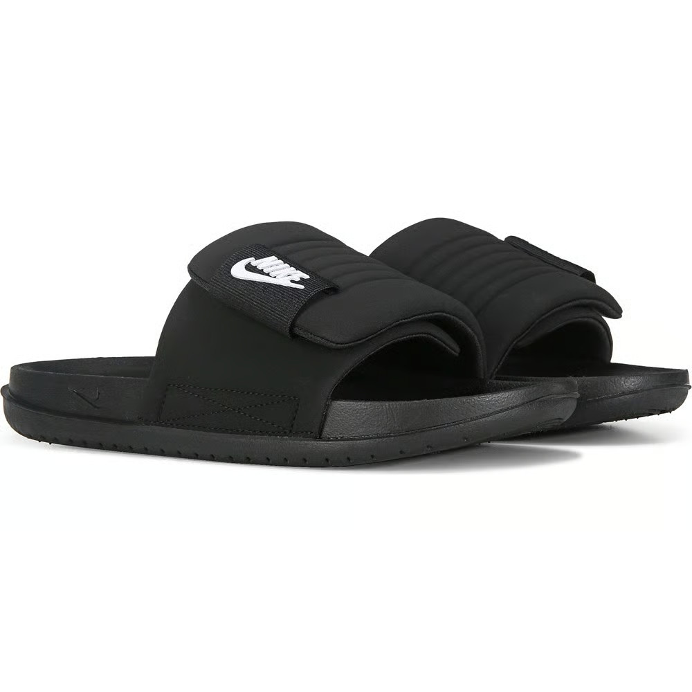 Men’s Offcourt Adjust Slide Sandal Black / White Comfort Foam Sandal DQ9624 001