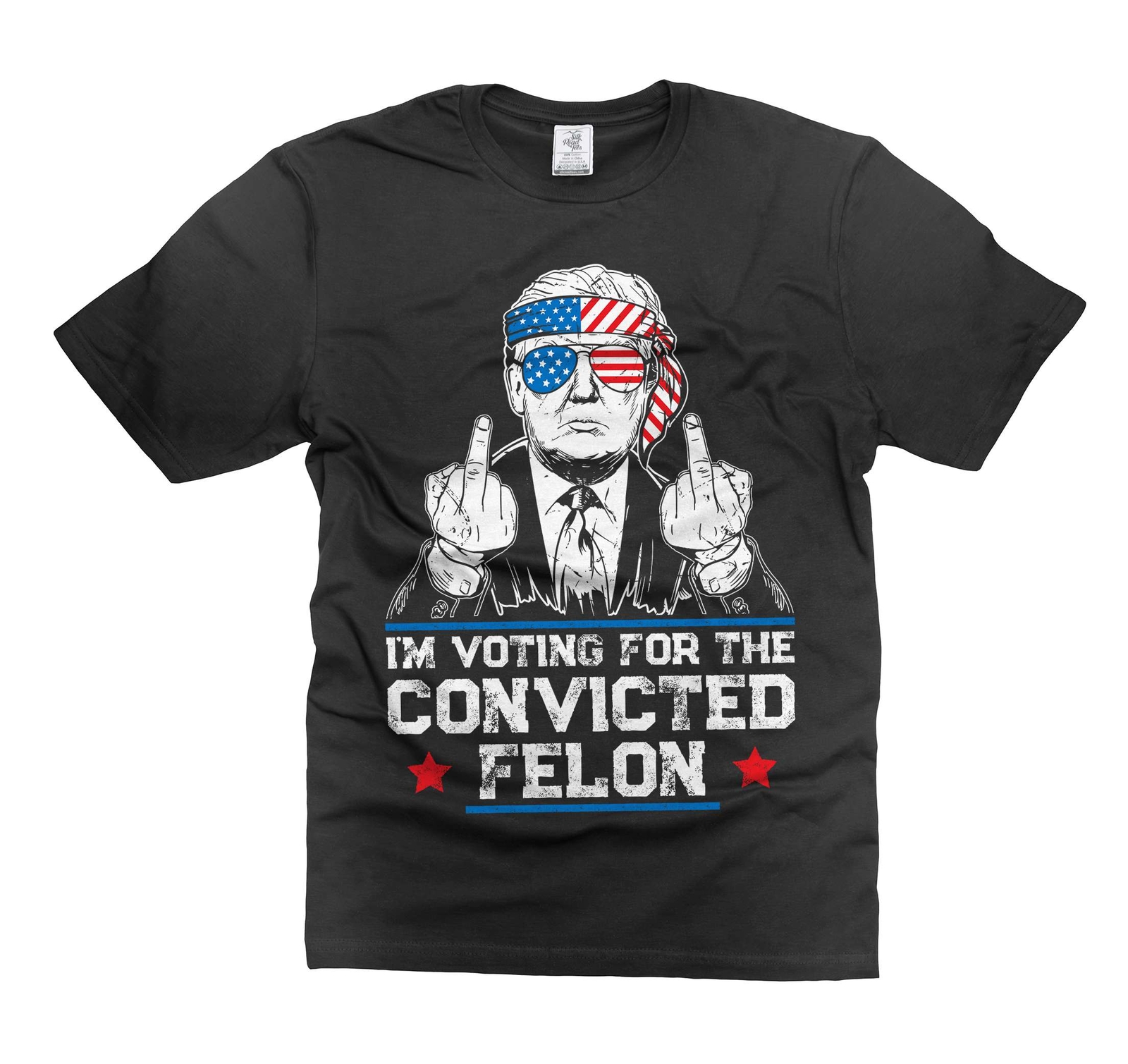 I’m Voting For Convicted Felon Shirt Donald Trump Support Shirt Political Tee