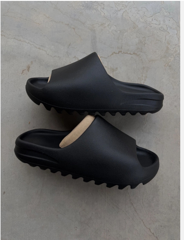 Yeezy Slide YZY YS-01 Black AUTHENTIC NEW With Dust Bag 6-12M