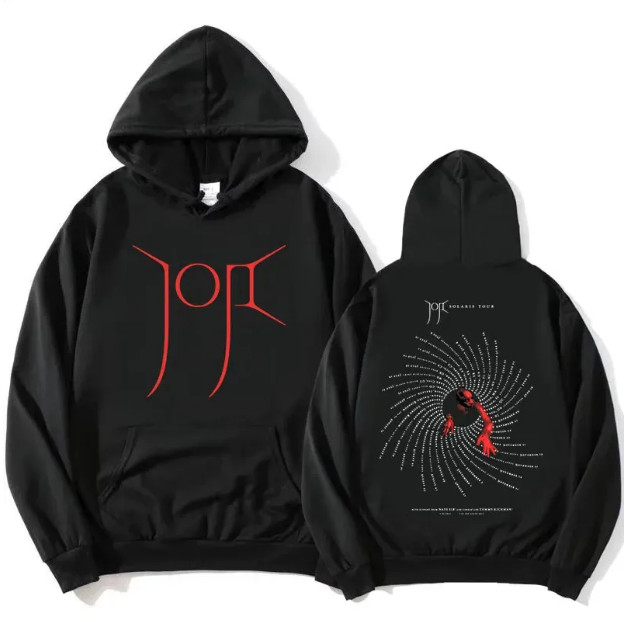 Joji Solaris Tour 2026 Hoodies Fleece Long Sleeve Hooded