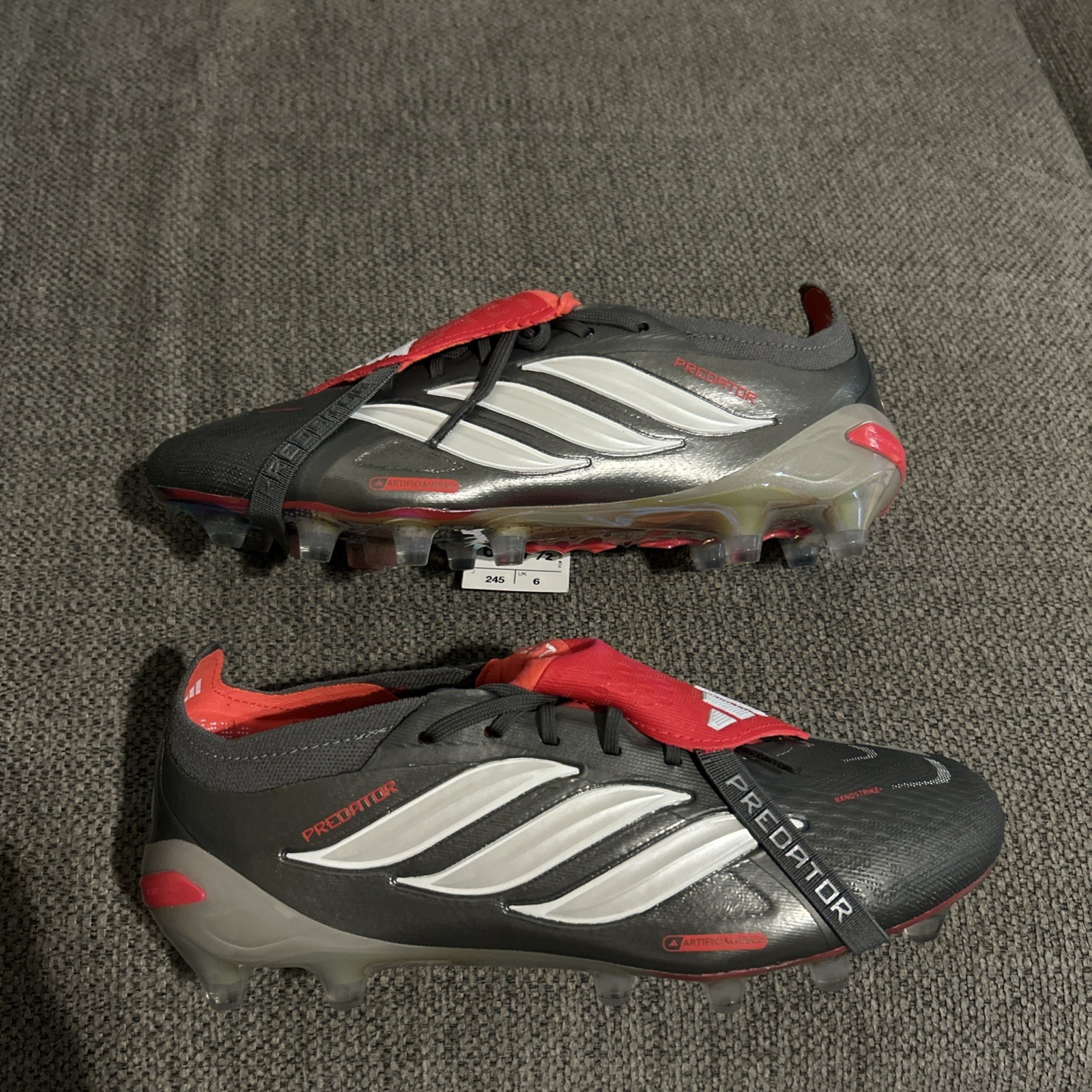 Adidas Predator Elite Fold-Over Tongue AG Cleats Men’s Size 6.5 JS1059