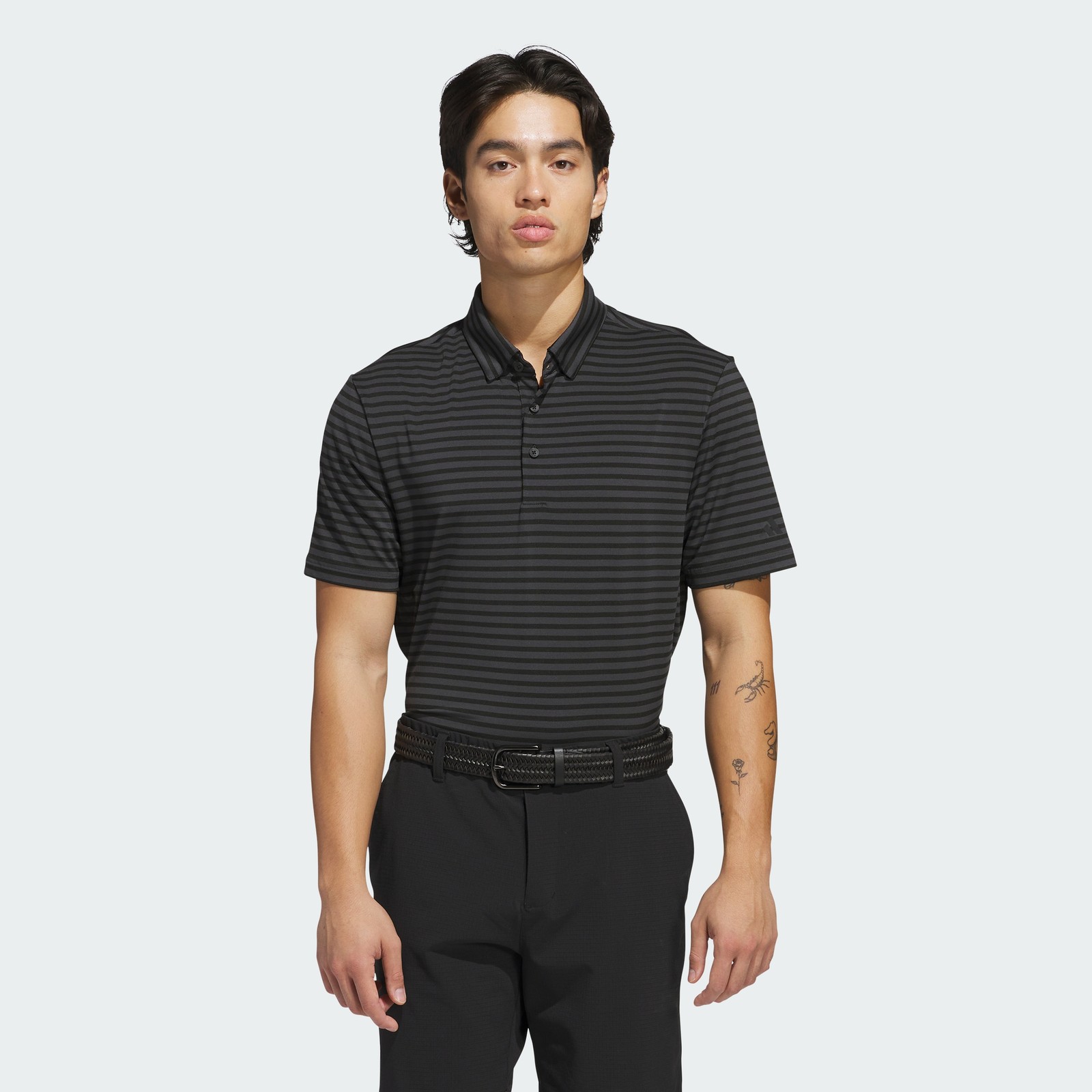 adidas men Ultimate365 Stripe Polo Shirt