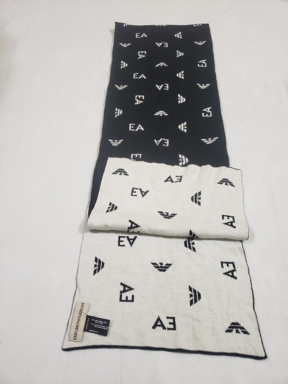 EMPORIO ARMANI RN#103723 Muffler Scarf Wool