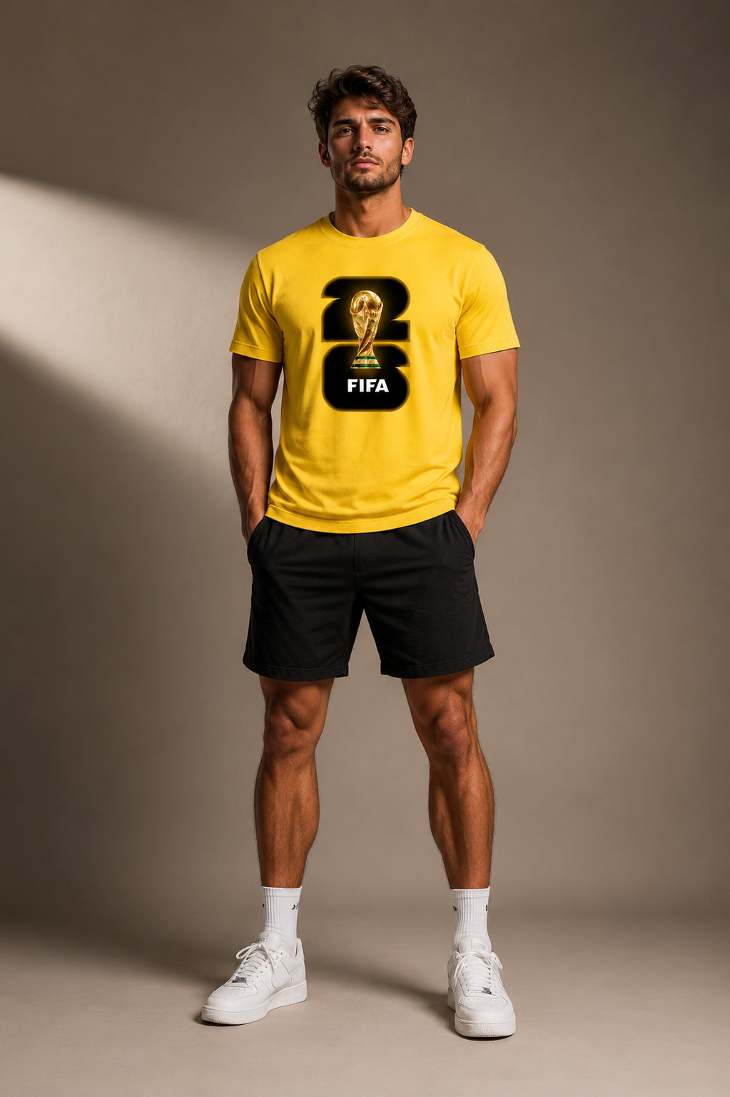 FIFA World Cup 2026 Unisex Cotton T-Shirt Soccer Fan Graphic Tee Casual Top