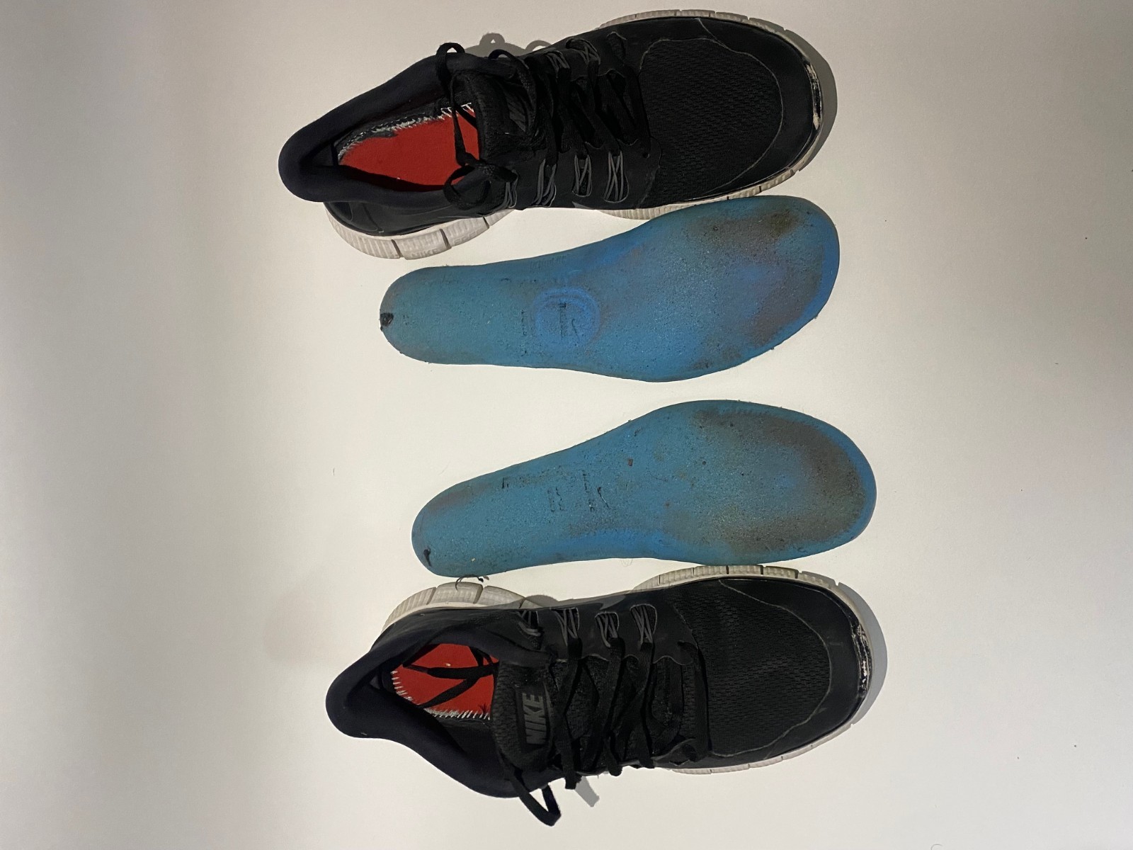 Size 11.5 – Nike Free 5.0+ Black – 579959-002