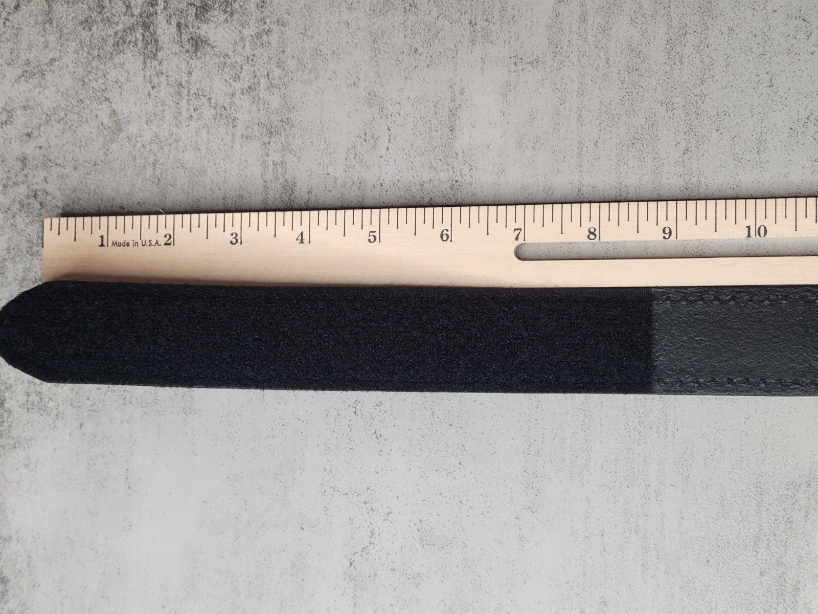 D&K 1.5″ Garrison Belt with 8″ Hook & Loop Black Size LGE 7001-LG USA Made! NOB