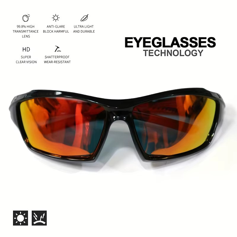 New 2025 Polarized Vertex Men AntiGlare Fishing Cycling Driving Sport Sunglasses