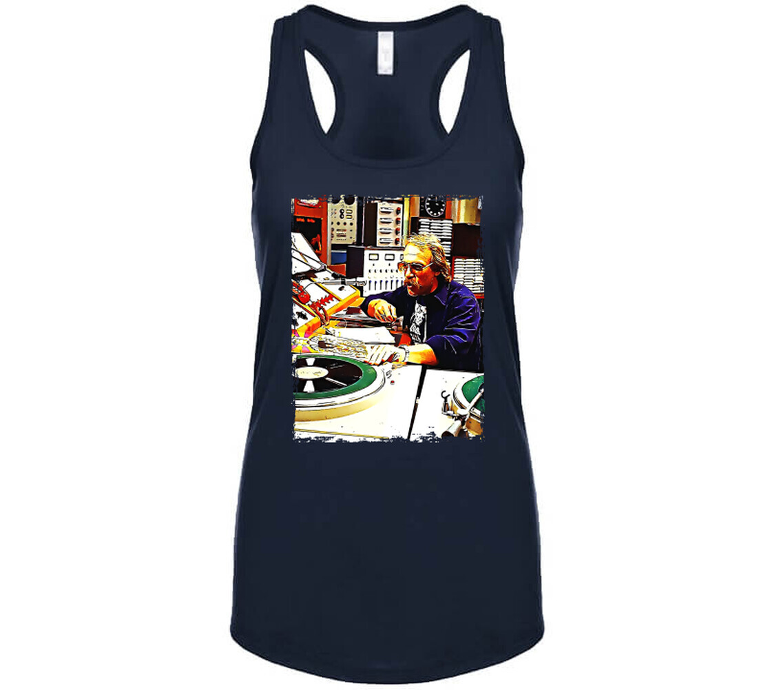 Johnny Fever Spinning Discs Wkrp In Cincinnati T Shirt