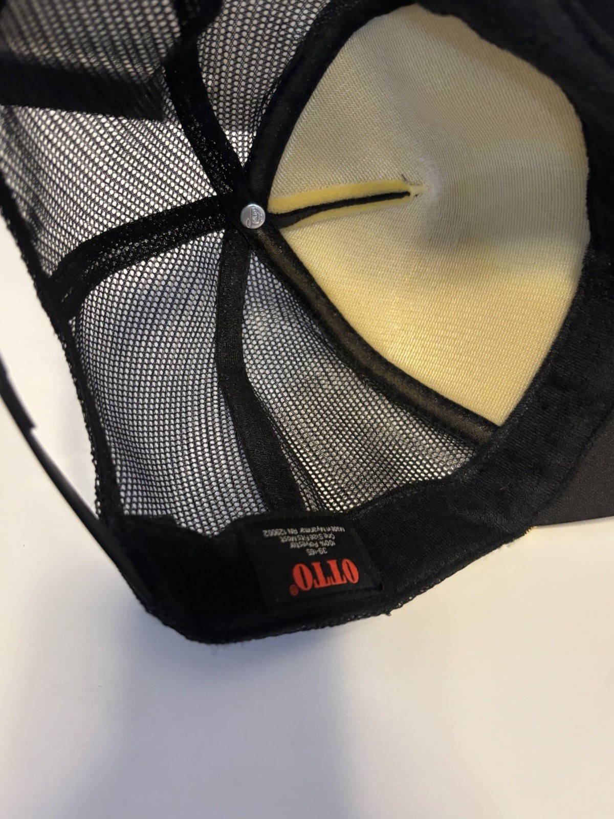 Otto Foam Front Black Trucker Hat. Don’t Be A Dick. with Embroidery. NWOT