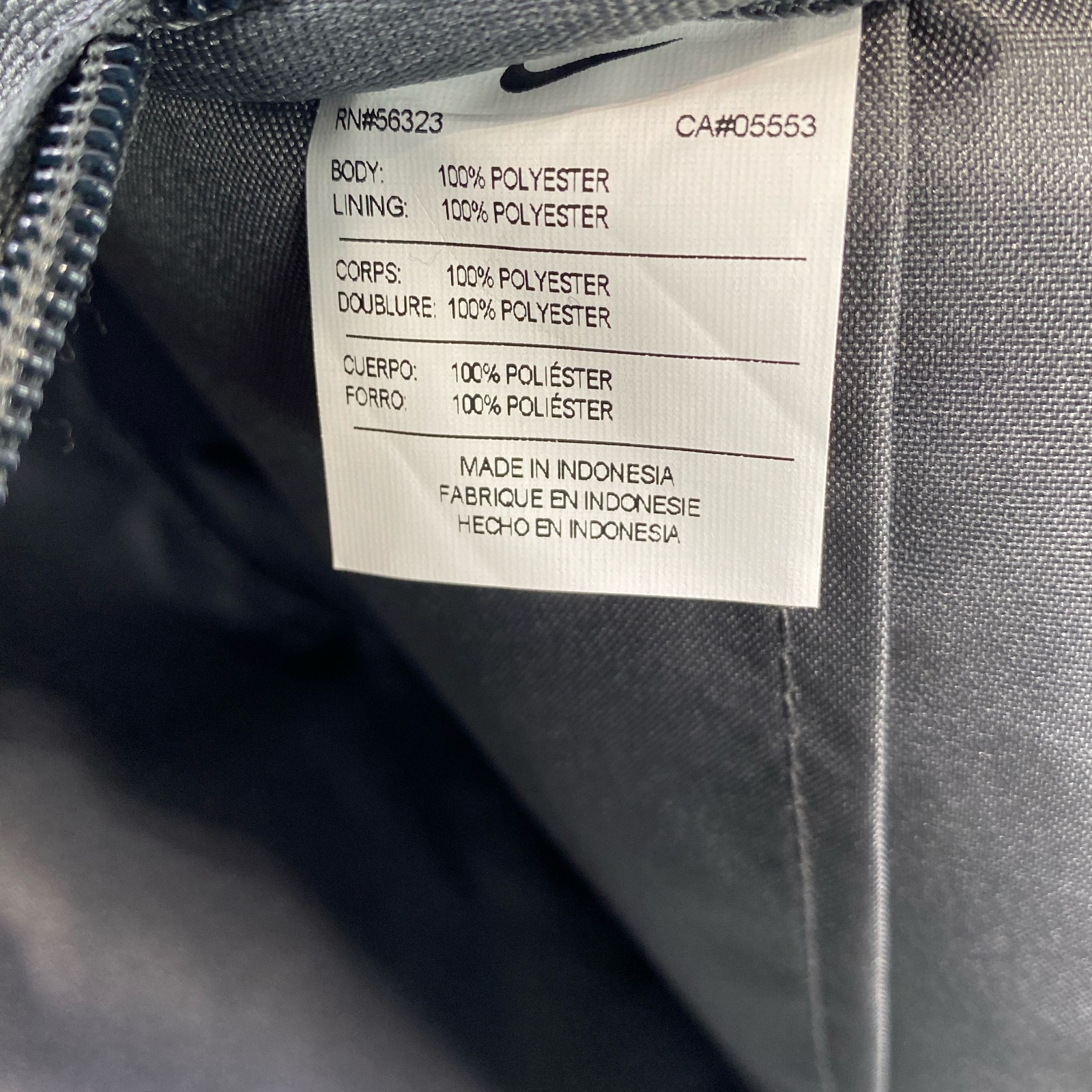 Nike Brasilia 9.5 XL Training Backpack Black/White 30L