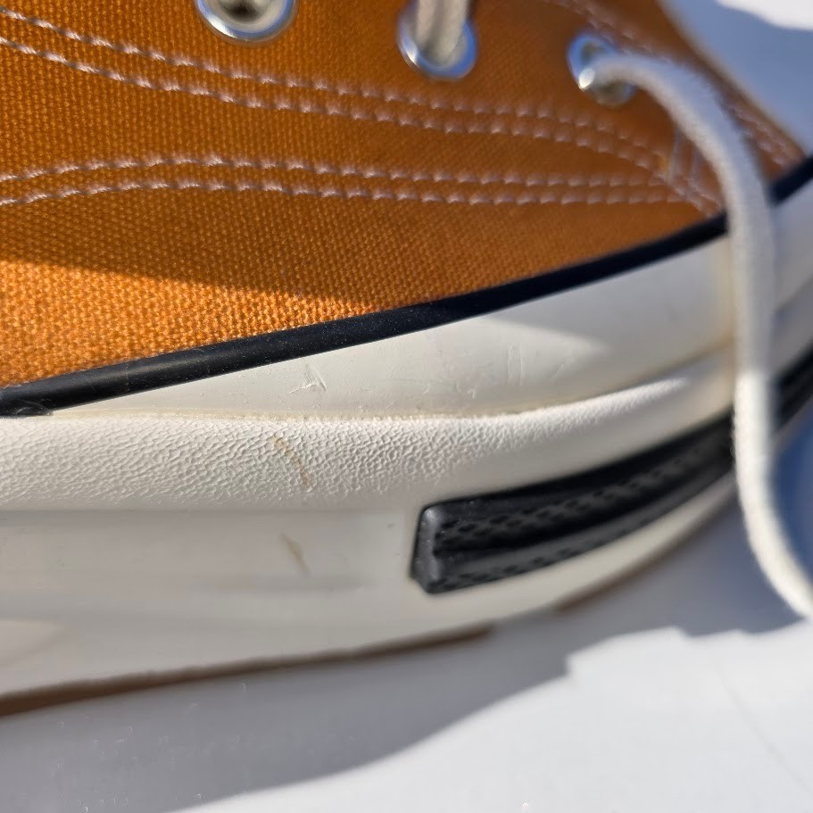 Converse Run Star Legacy CX Platform Shoes Womens 9 Mens 7.5 Orange Amber A00853