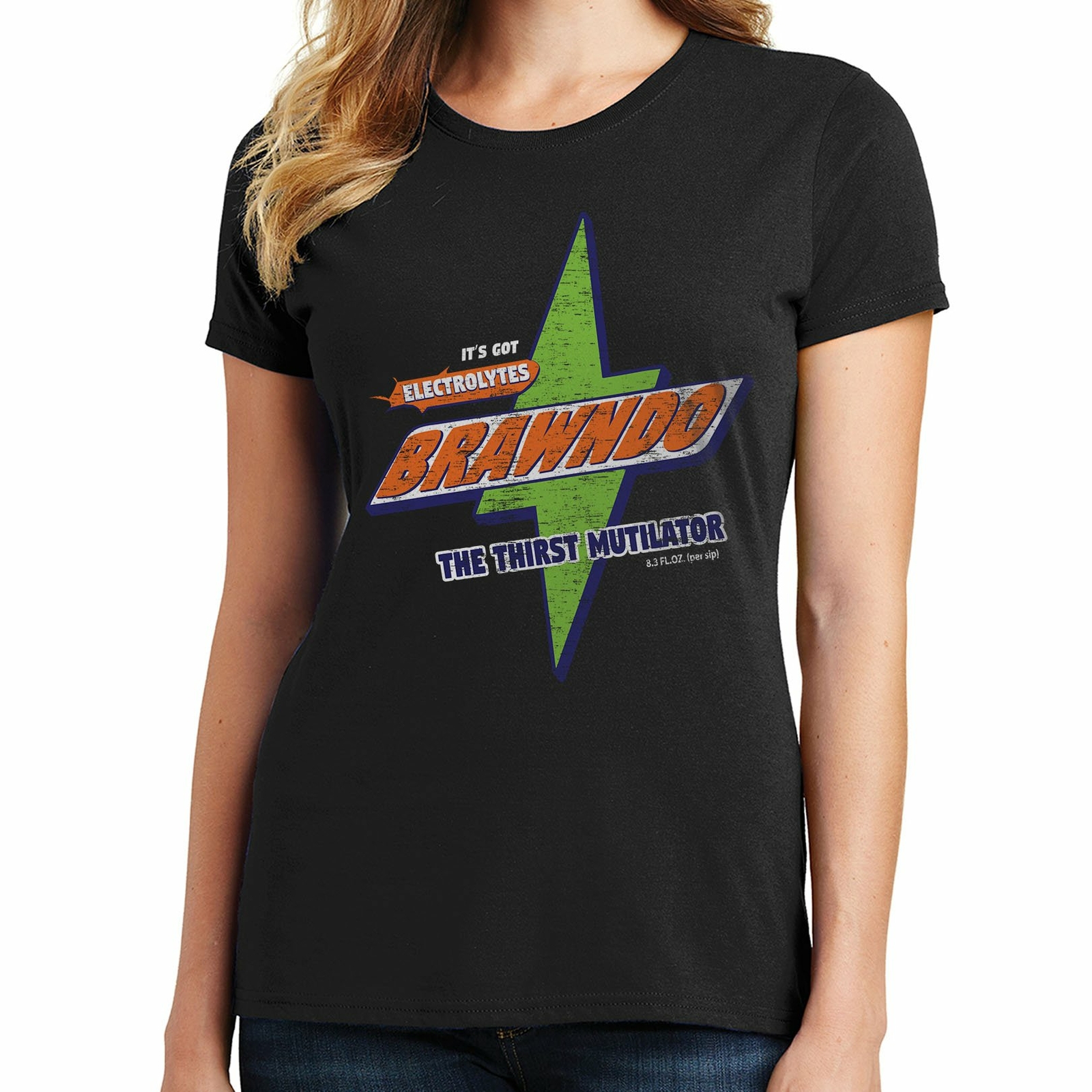Brawndo Distressed T Shirt 4021