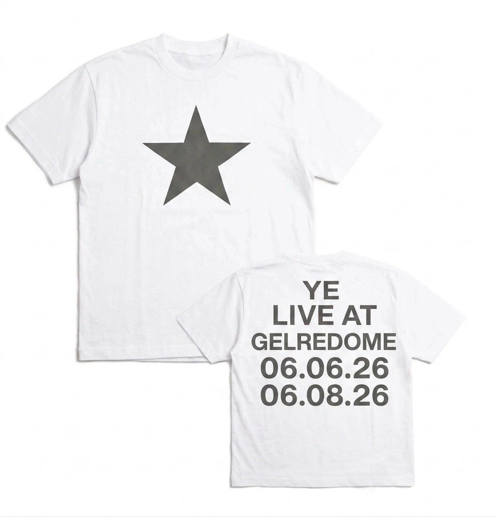 Kanye West BULLY YE LIVE AT GELREDOME 06.06.26 06.08.26 T Shirt