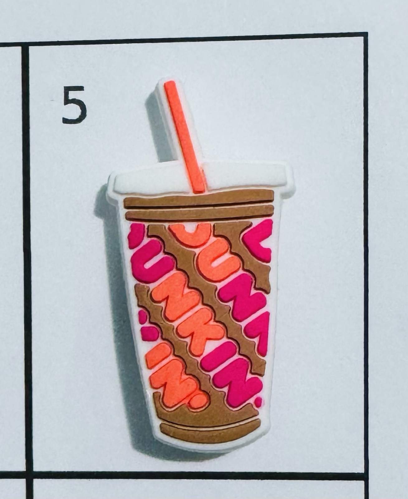 Dunkin Donuts & Coffee Shoe Croc Charms NEW Pack of 11- (11 Charms For $9)