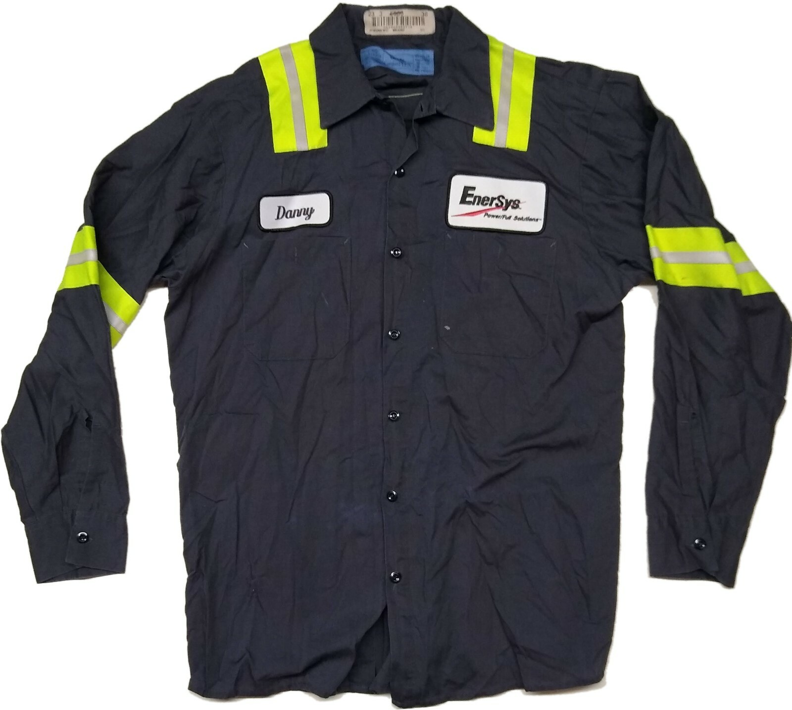 Used Work Shirts High Visibility Hi-Vis Reflective Safety Uniform Towing