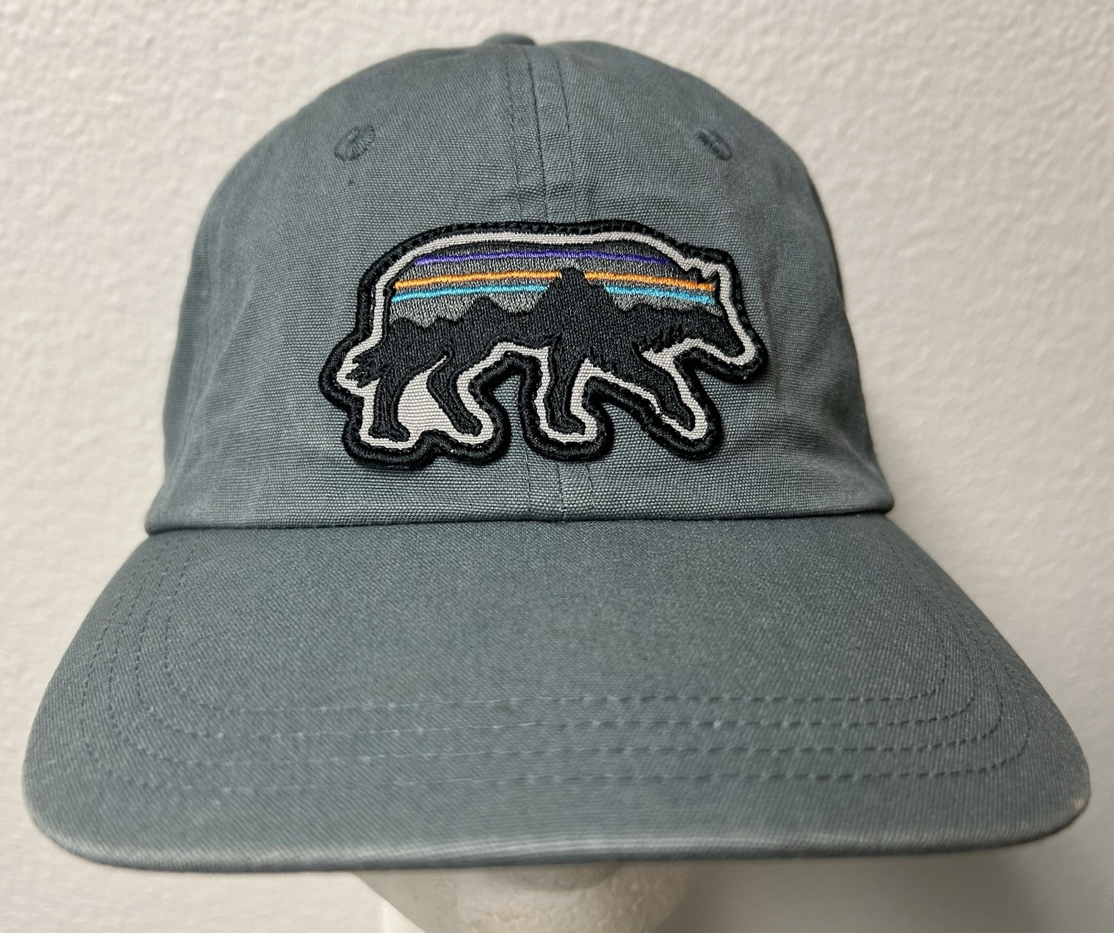 Patagonia Back For Good Trad Cap Netplus Mens One Size Wolf Embroidered Outdoors