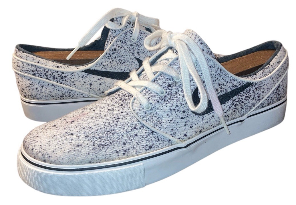 Nike Zoom SB Stefan Janoski Premium ‘White Speckle’ Mens Size 10.5 US Shoes