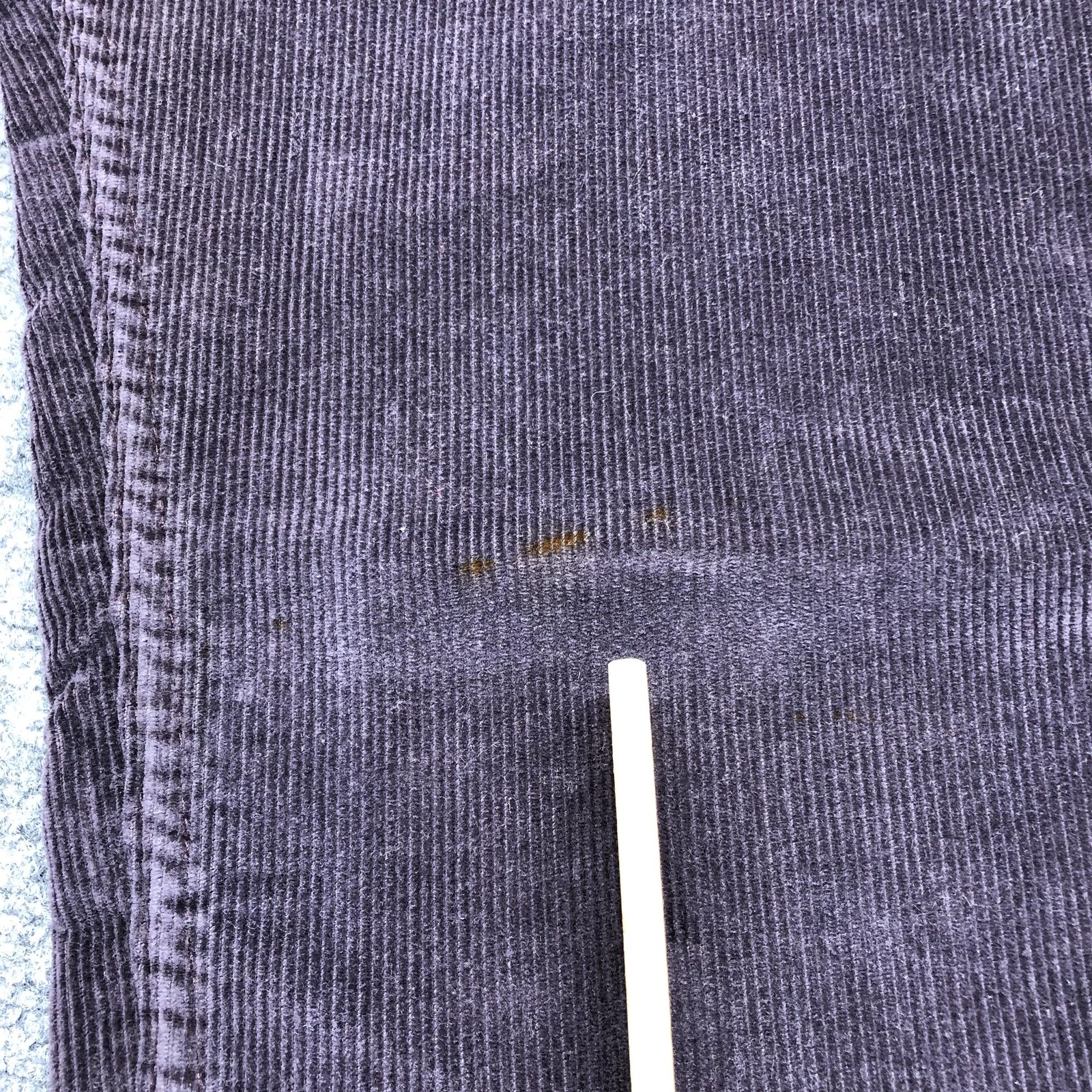 Vintage Levis Pants Mens 29×28 Purple Corduroy Chino Straight Leg 5-Pocket