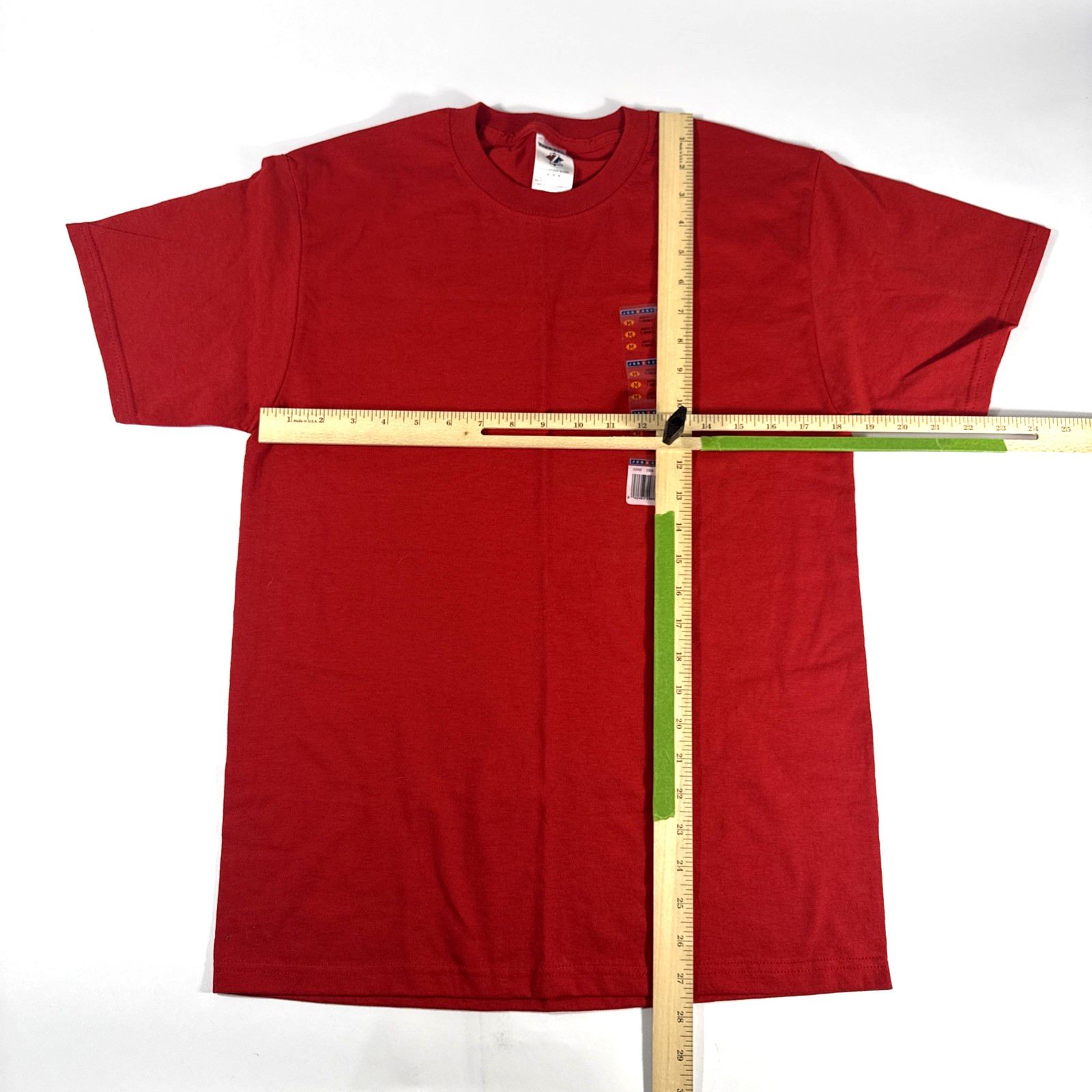 Jerzees Unisex Heavyweight Blend 50/50 Cotton/Poly T-shirt Medium Red