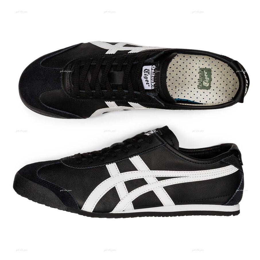 NEW Onitsuka Tiger MEXICO 66 1183C102 001 BLACK WHITE