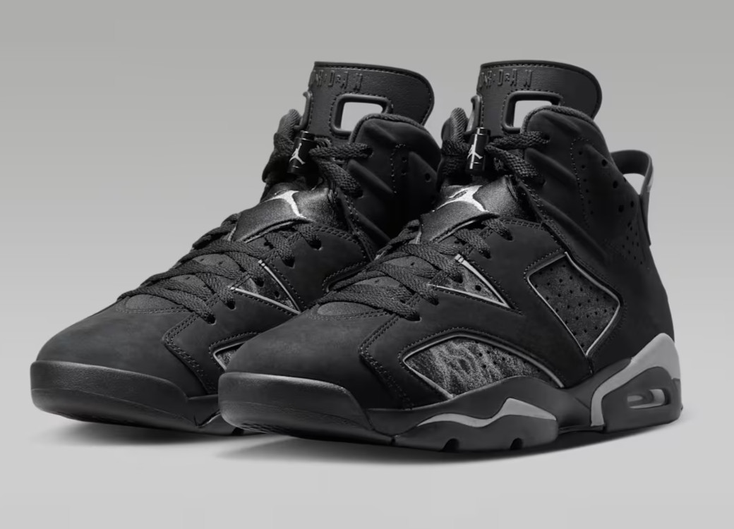 Nike Air Jordan 6 Retro Cap and Gown Black IR2266-010 Men’s Shoes NEW