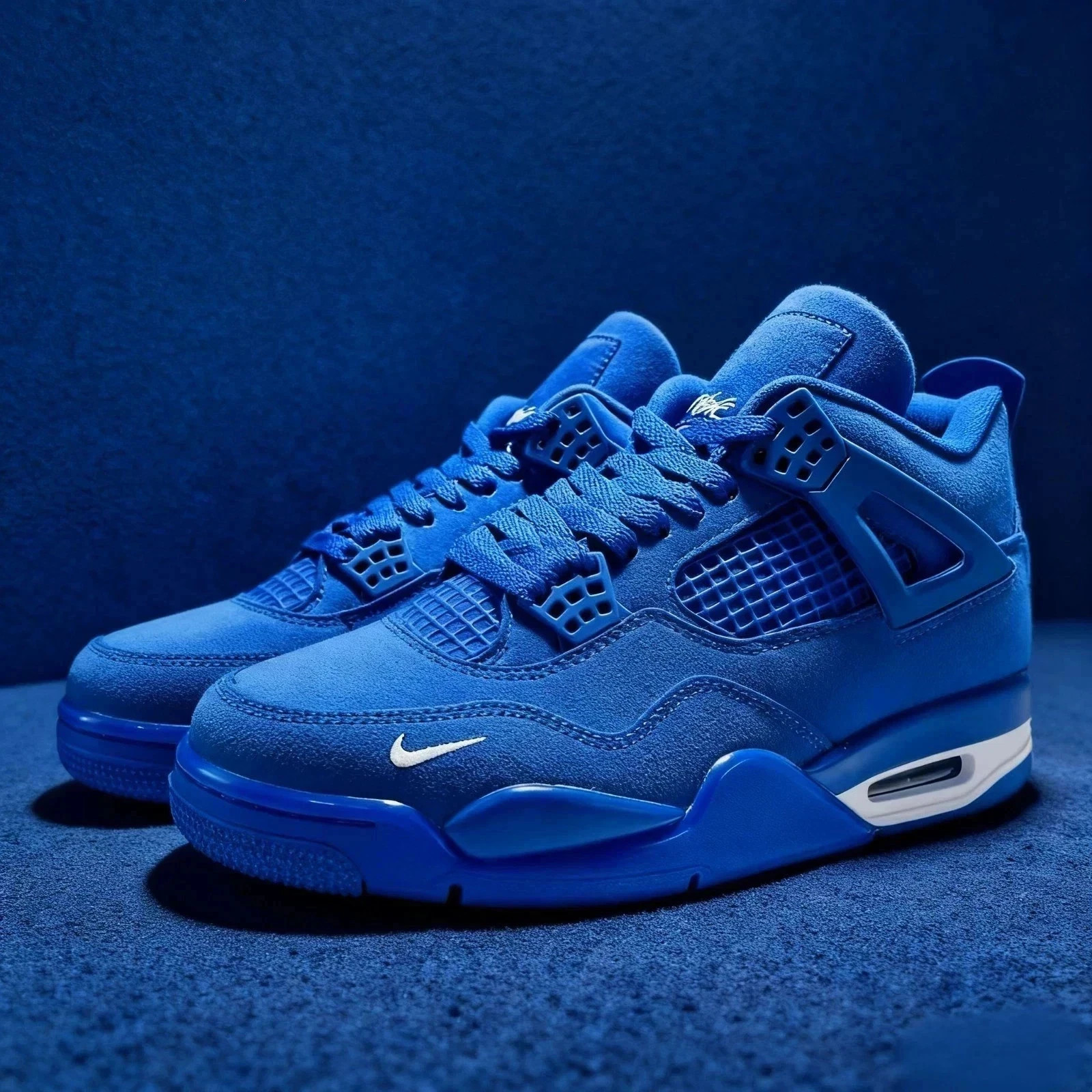 MEN – Jordan 4 Retro OG SP Nigel Sylvester Royal Brick By Brick Size US