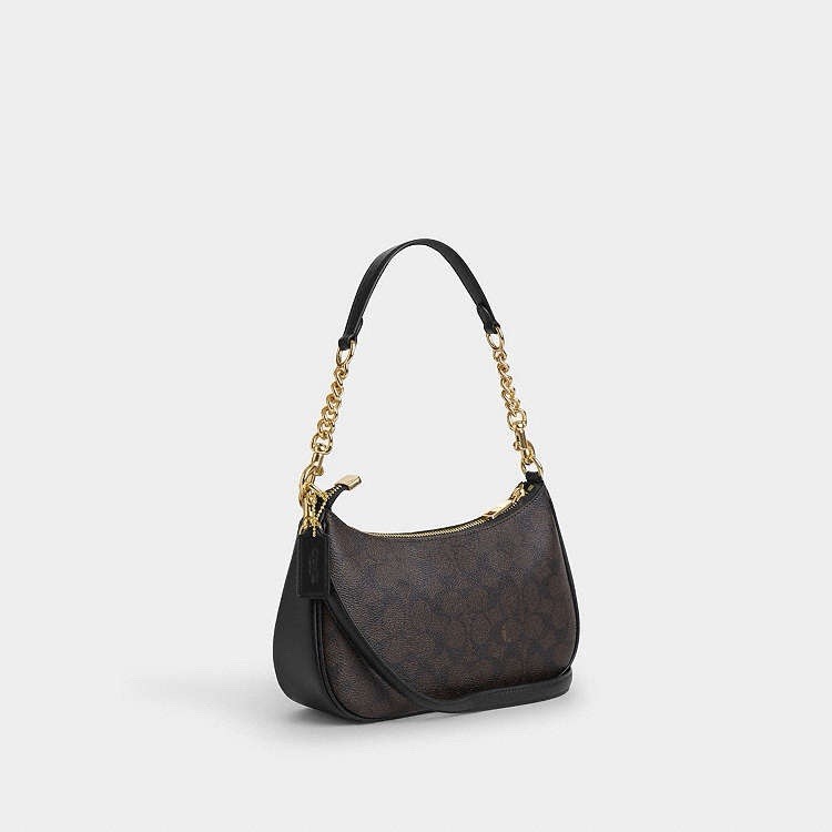 NWT Coach Teri Shoulder Bag In Signature Canvas cv933