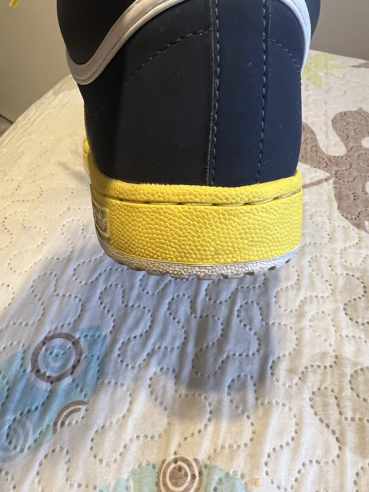 Adidas Top Ten Hi Mid Navy Yellow Men’s Size 8 Basketball Shoes G09275