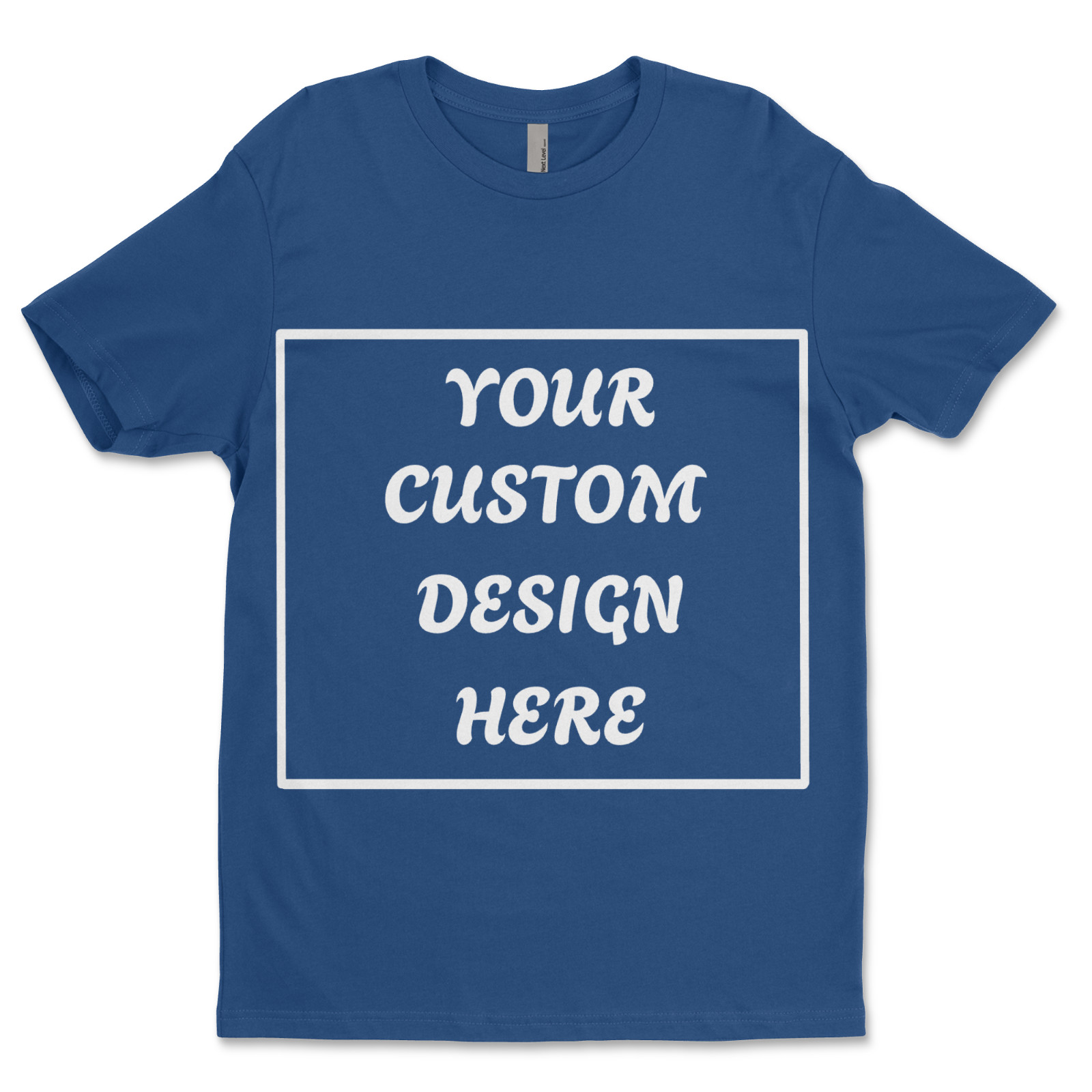 Personalized Custom T-ShirtCustomized w/Photo, Text, Logo DTF on nextlevel shirt