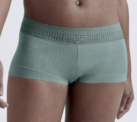MAIDENFORM Dream Cotton Lace Waistband Boyshort Panty Women S 5 M 6 L 7 XL 2XL 9