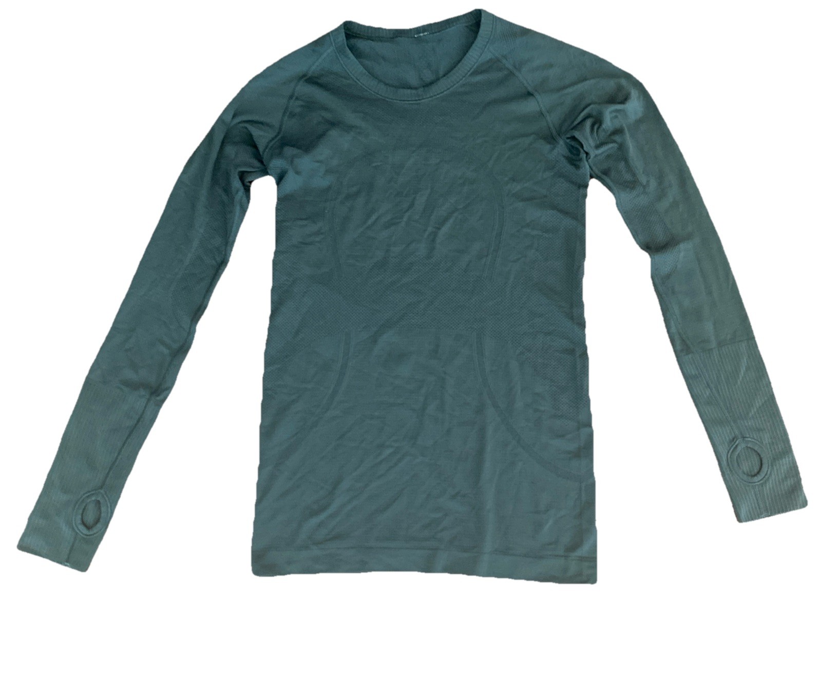 Swiftly Tech Long-Sleeve Shirt 2.0 Deep Green Hip Length women’s size 6