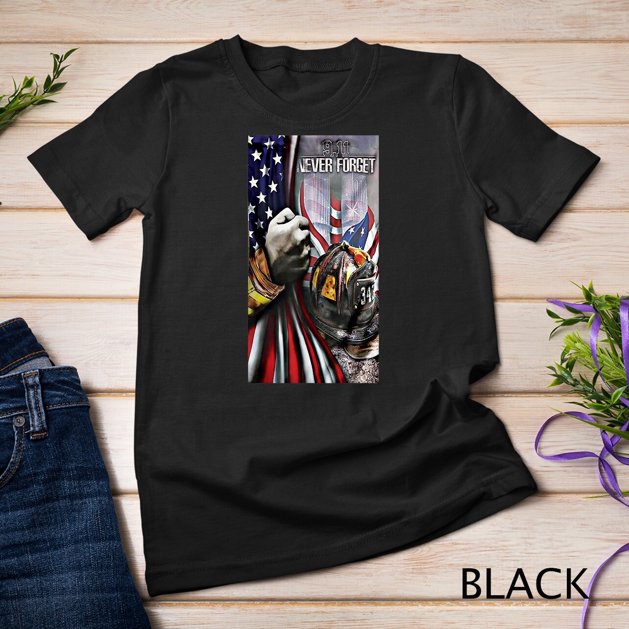Remember 9-11 American Patriotic 22nd Anniversary T-shirt T-Shirt Unisex T-shirt