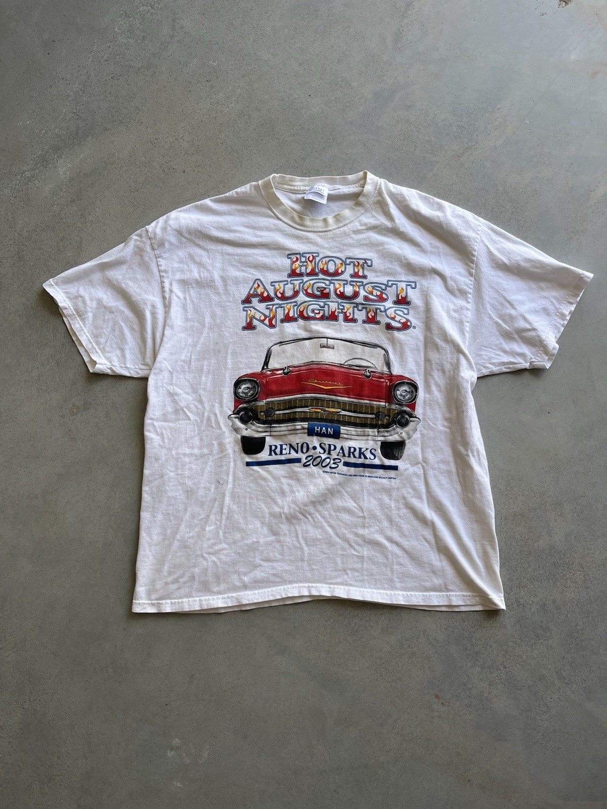 Cadillac Vintage 2000s All Over Print Shirt Size XL Rap & Hip Hop Car Tee